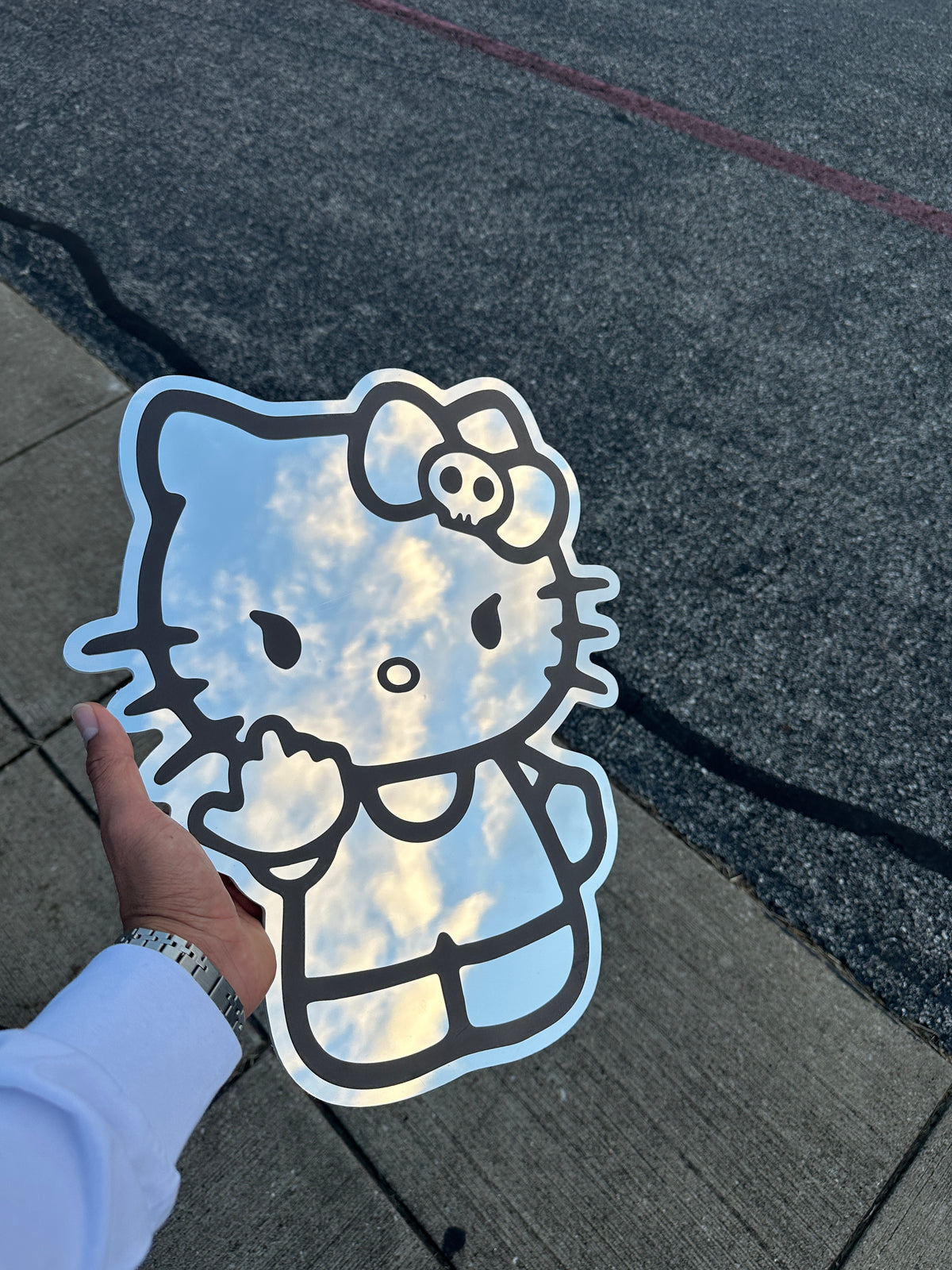 Bad Hello Kitty Mirror