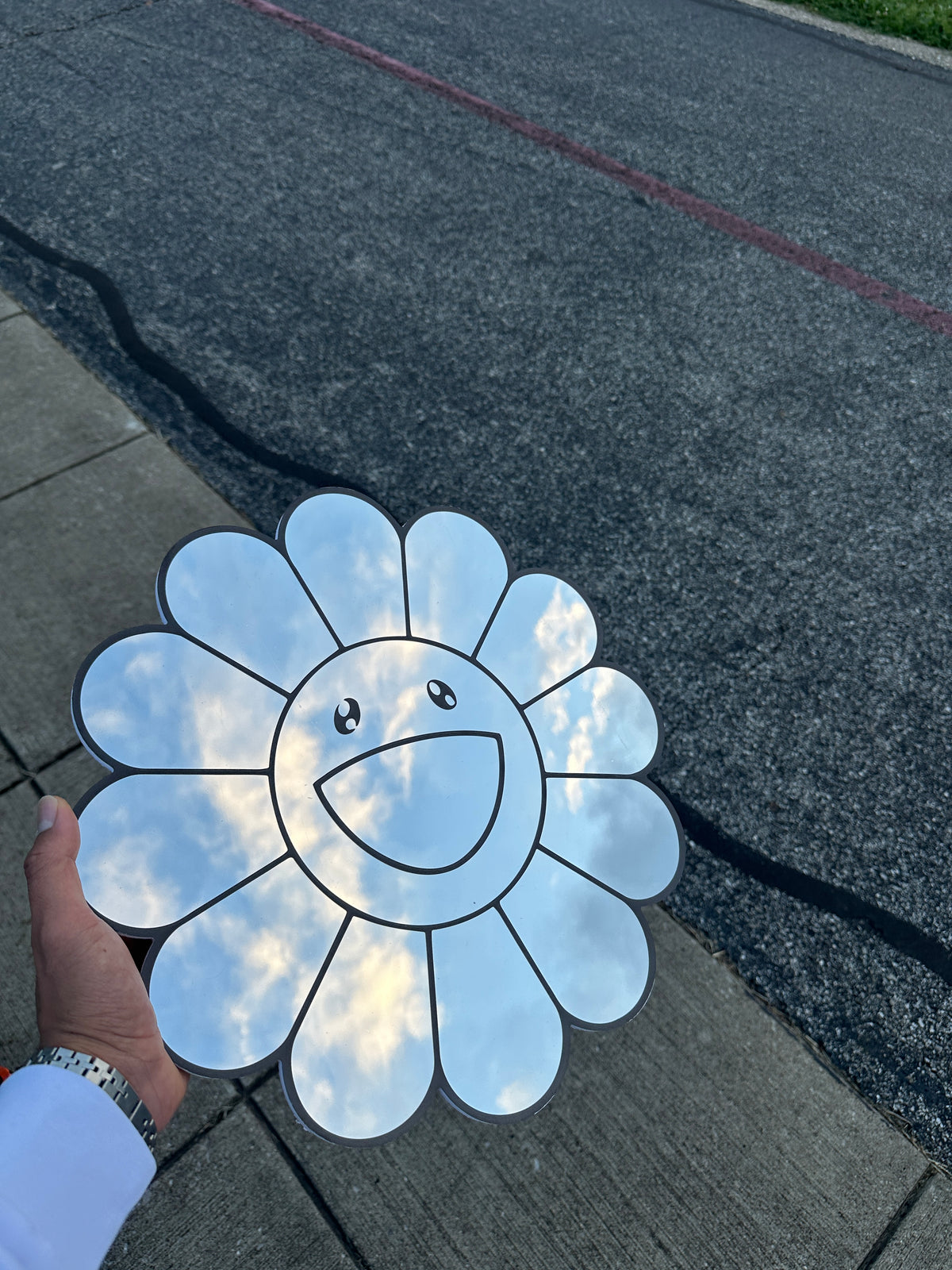 Murakami Flower Mirror